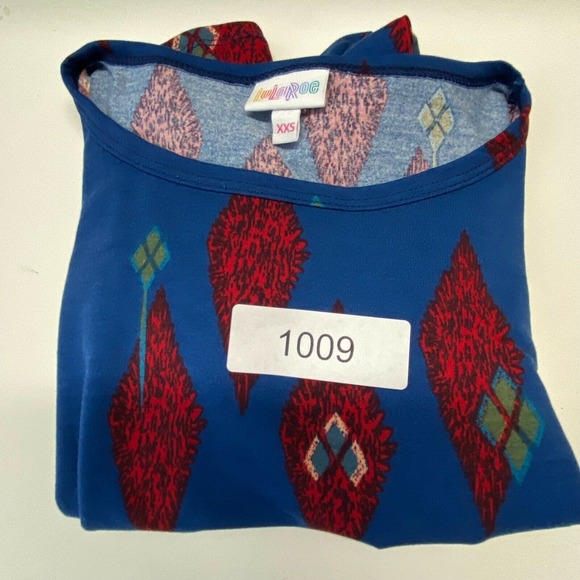 Women's Lularoe Julia Dress Size XXS 2XS Multi color Knee Length Stretch (1009) - Picture 8 of 10